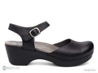 Dansko Womens Sam Ankle-Strap - Black Dansko Womens Sam Ankle-Strap